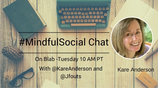 janet fouts mindful social podcast banner